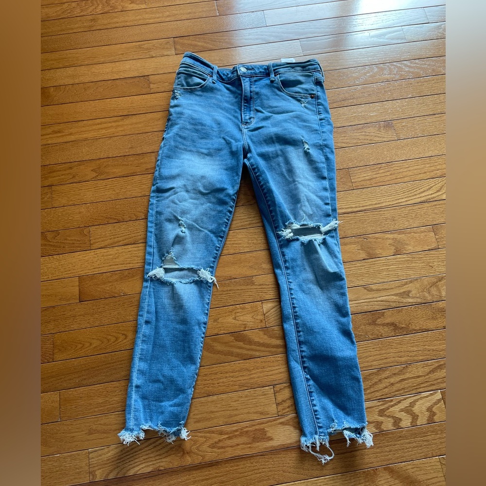 Abercrombie High Rise Super Skinny Ankle